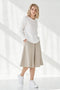 Image 1 of Linen skirt-shorts with side pockets oversized relaxed fit Parker from Baltic Linen