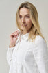 Image 5 of Long sleeves linen dress, handmade with front buttons Magi from Baltic Linen
