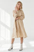 Image 14 of Summer linen dress comes with long sleeves and flowy design Marisa from Baltic Linen