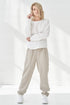 Image 1 of Loose-fitting Linen pants with pockets on the sides Pamela from Baltic Linen