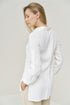 Image 10 of Classic linen shirt with adjustable sleeves and simple collar Kelly from Baltic Linen