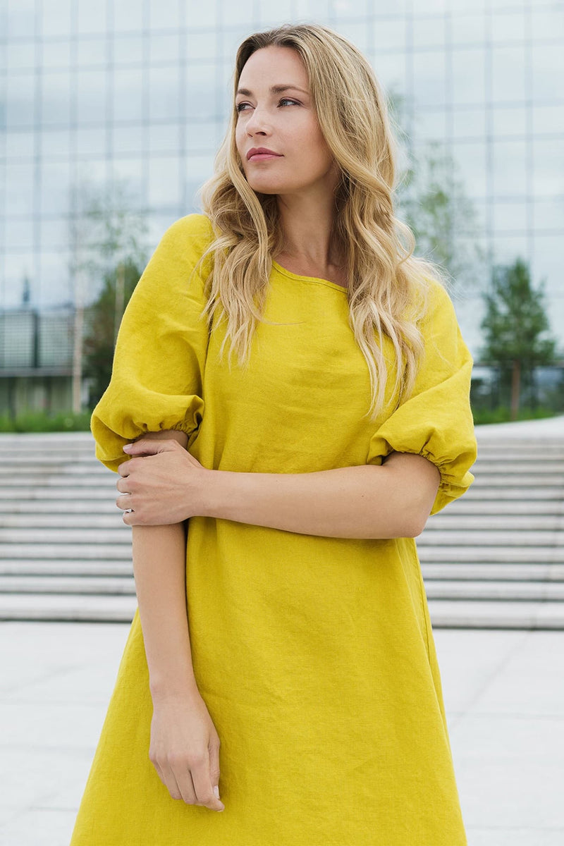 Summer linen dress Madre BalticLinen Summer linen dress Madre BalticLinen