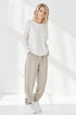 Image 6 of Loose-fitting Linen pants with pockets on the sides Pamela from Baltic Linen