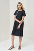 Image 12 of Summer linen dress with printed detail on the front Marlene from Baltic Linen