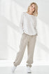 Image 13 of Linen pants loose-fitting linen wide-leg pants style Pamela from Baltic Linen