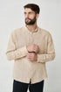 Image 4 of Linen casual shirt comes with long sleeves and a chest pocket Tomas from Baltic Linen