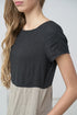 Image 5 of Pure linen dress features short sleeves & is pleasant to wear Judit from Baltic Linen