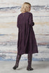 Summer linen dress comes with long sleeves and flowy design Marisa from Baltic Linen