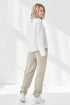 Image 11 of Linen pants loose-fitting linen wide-leg pants style Pamela from Baltic Linen