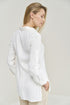Image 7 of Classic linen shirt with adjustable sleeves and simple collar Kelly from Baltic Linen