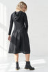 Image 7 of Soft linen dress made with a hood and side pockets Jona from Baltic Linen