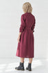 Image 10 of Linen autumn dress in most gorgeous colors & comfortable style Mona from Baltic Linen