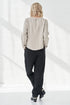 Image 12 of Loose-fitting Linen pants with pockets on the sides Pamela from Baltic Linen