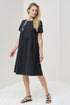 Image 10 of Summer linen dress with printed detail on the front Marlene from Baltic Linen