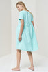 Image 5 of Summer linen dress with printed detail on the front Marlene from Baltic Linen
