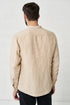 Image 7 of Linen casual shirt comes with long sleeves and a chest pocket Tomas from Baltic Linen