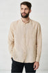 Image 1 of Linen casual shirt comes with long sleeves and a chest pocket Tomas from Baltic Linen