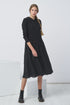 Image 8 of Jersey linen dress. Made from jersey linen fabric, hood & skirt Jona from Baltic Linen