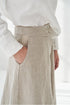 Image 9 of Linen skirt-shorts with side pockets oversized relaxed fit Parker from Baltic Linen