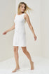 Image 4 of Linen sleeveless dress with deep side pockets and cozy style Malin from Baltic Linen