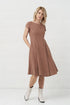 Image 1 of Pure linen dress features short sleeves and a comfortable fit Juste from Baltic Linen
