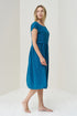 Image 5 of Pure linen dress features short sleeves and side pockets Molly from Baltic Linen