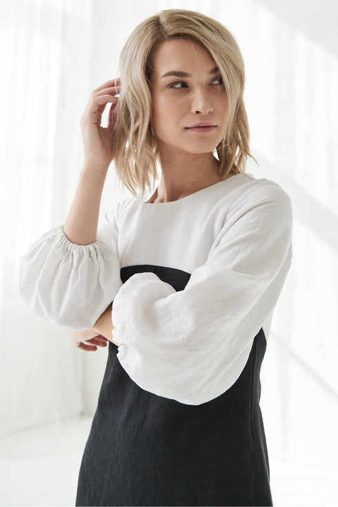 Pure linen dress Malvina