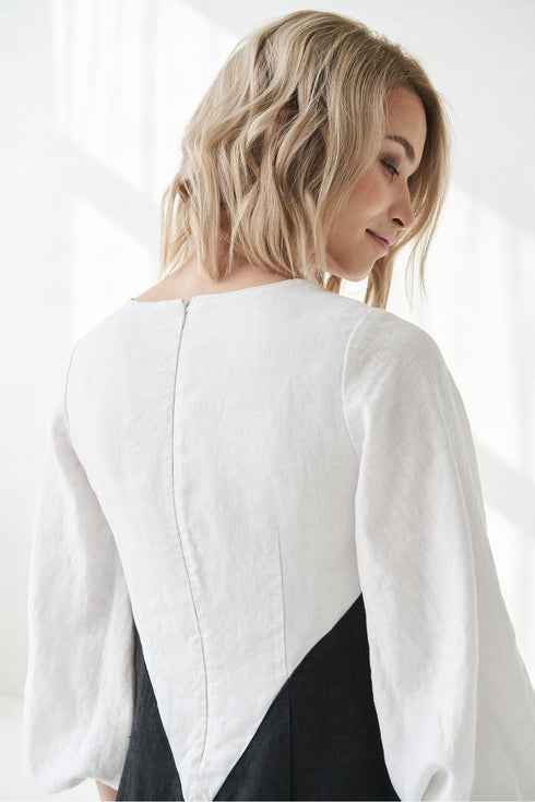 Pure linen dress Malvina