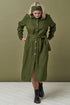Image 9 of Linen long shirt dress with long sleeves and pockets Nika from Baltic Linen