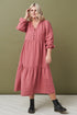 Image 2 of Linen shift dress with front buttons and pockets on the side Sydney from Baltic Linen
