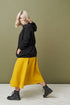 Image 6 of Linen skirt with pockets, elastic waist and side pockets Nova from Baltic Linen