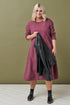 Image 2 of Linen soft dress with long sleeves - autumn dress Madeira from Baltic Linen