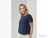 Image 2 of Loose linen top with short sleeves and rounded neckline Kate from Baltic Linen