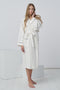 Image 1 of Luxury linen bathrobe comfortable with long kimono sleeves from Baltic Linen