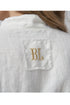 Image 8 of Luxury linen bathrobe comfortable with long kimono sleeves from Baltic Linen