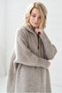 Image 14 of Merino wool sweater with long sleeves and a zipper Alice from Baltic Linen
