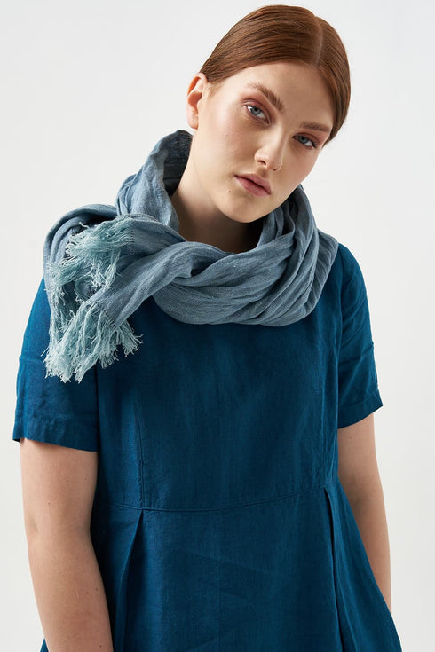 Image 1 of Soft linen scarf made from soft and comfortable linen from Baltic Linen