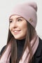 Image 1 of Warm beanie hat natural and warm, made for cold weathers from Baltic Linen