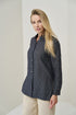 Image 11 of Soft linen shirt comes with side slits and adjustable sleeves Kelly from Baltic Linen