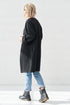 Image 6 of Modern wool coat with long sleeves and pockets Ernestina from Baltic Linen