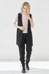 Image 2 of Warm wool vest features no sleeves design and two deep pockets Lora from Baltic Linen