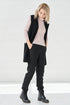 Image 4 of Warm wool vest comes with pockets and no sleeves Luna from Baltic Linen