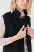 Image 9 of Warm wool vest comes with pockets and no sleeves Luna from Baltic Linen