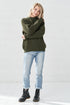 Image 13 of Terakota sweater warm and comfortable with long sleeves Alexander from Baltic Linen