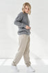 Image 19 of Terakota sweater warm and comfortable with long sleeves Alexander from Baltic Linen