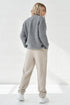 Image 20 of Terakota sweater warm and comfortable with long sleeves Alexander from Baltic Linen